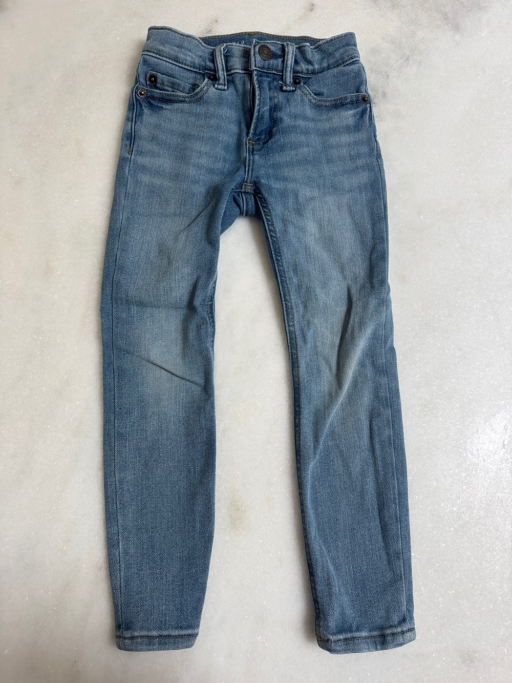 GAP Light Wash Kids Slim Jeans - Blue Denim